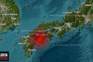 Potente sismo sacude hace poco el sur de Japón, no hay aviso de tsunami
