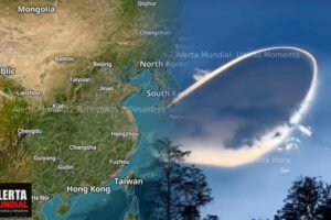 Un extraño fenómeno meteorológico ha sido capturado en vídeo en Yunnan, China